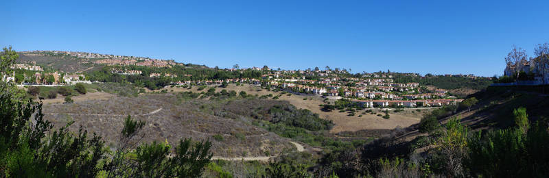 canyon view from san joaquin hills rd